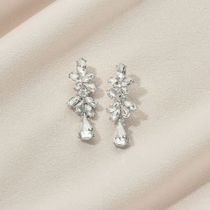 Olive and Piper Mini Valentina Crystal Drop Earrings